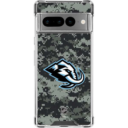 NHL Utah Mammoth DigiCamo Google Pixel 7 Pro Clear Case